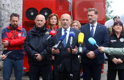 Ministri Medved i Banožić pohvalili interventne službe iz potrage za Cessnom 182