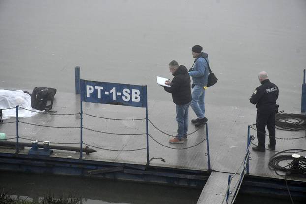 MJESTO UŽASA Ovdje se čamac prevrnuo u Slavonskom Brodu. Najmanje dva migranta mrtva