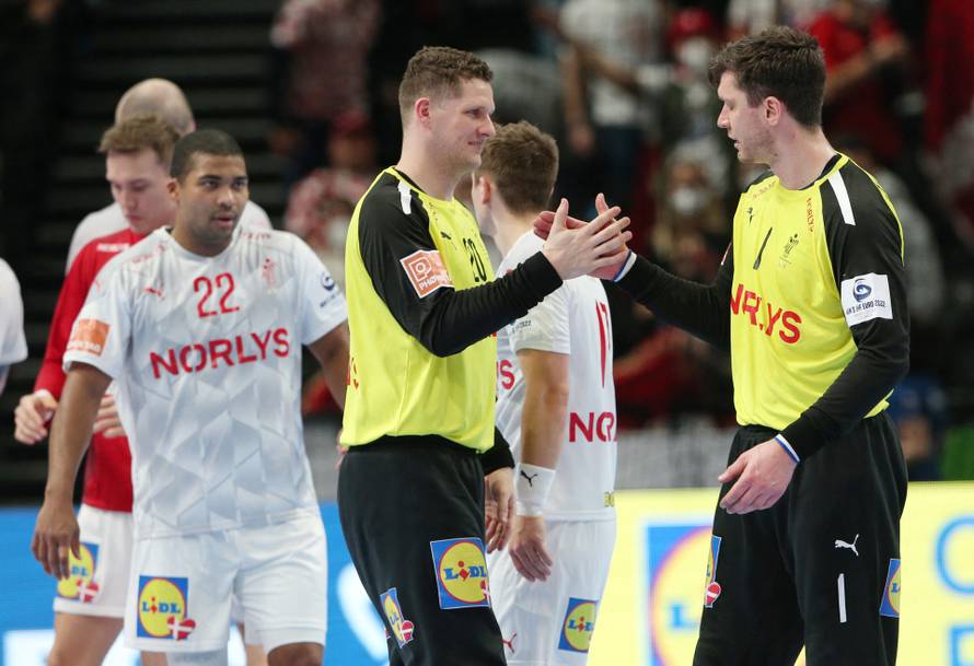 EHF 2022 Men's European Handball Championship - Main Round - Denmark v Croatia