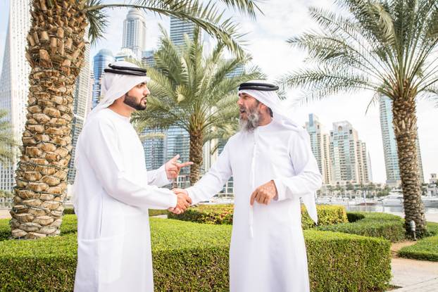 Businessmen in Dubai
