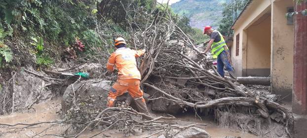 Landslide left several casualties in Quetame