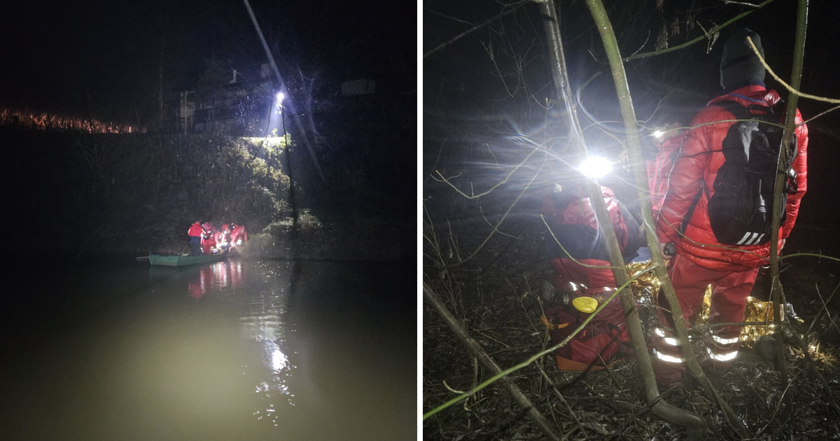 Man goes fishing near Osijek and tragically does not return; HGSS recovers his body but he does not survive.