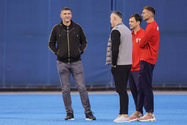 Zagreb: Trening hrvatske nogometne reprezentacije