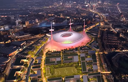 Novi stadion 'crvenih vragova' trebao bi imati 100.000 mjesta. Pojavili su se novi problemi...