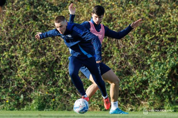 FOTO Hajdukovce u Španjolskoj dočekali idealni uvjeti. Gattuso s kapom 'dirigirao' igračima
