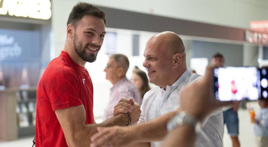 Zagreb: Povratak boksača Gabrijela Veočića s Olimpijskih igara