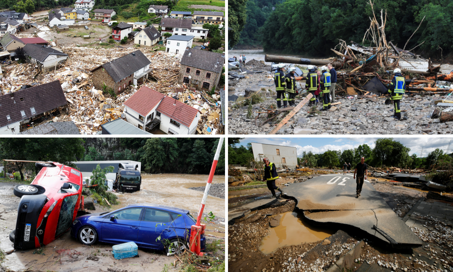 Kaotično stanje u Njemačkoj i Belgiji: Najmanje 42 mrtvih, na desetke nestalih u  poplavama