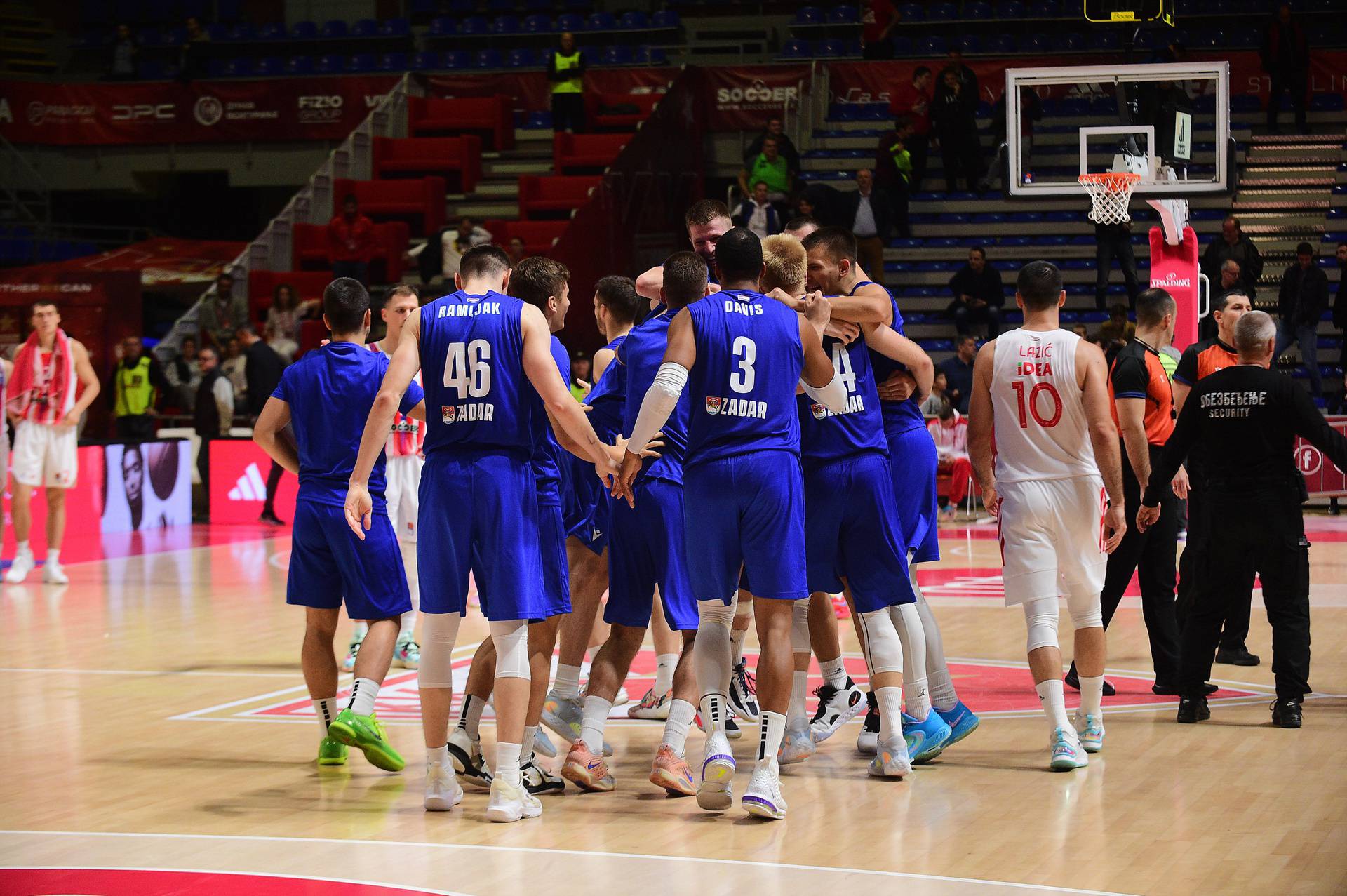 Zadar nakon 12 godina srušio Crvenu zvezdu u Beogradu