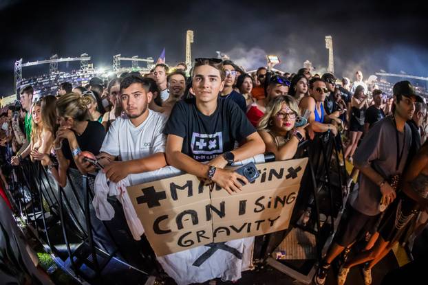 Split - Treca Vecer Ultra Festivala. DJ  Martin Garrix
