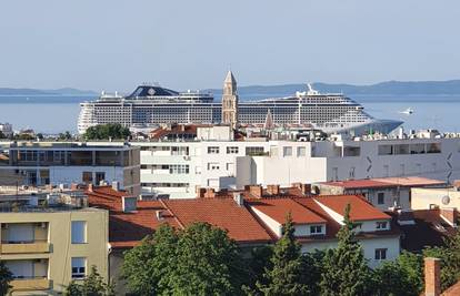 U Split uplovio najveći kruzer do sada: Dugačak je čak 333 metra