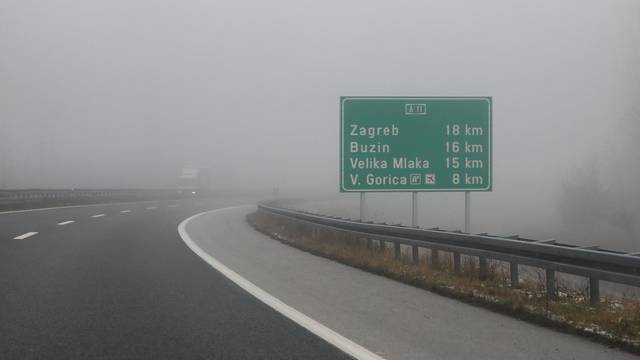 Magla otežava promet u unutrašnjosti Hrvatske