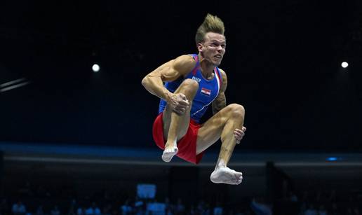FOTO Vratolomije u Zagrebu. Pogledajte izvedbe najboljih europskih gimnasti&ccaron;ara u Areni