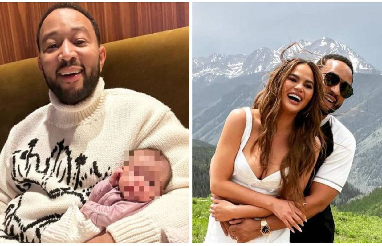 John Legend pokazao najmlađu kćer: 'Ovo je naša nova ljubav!'