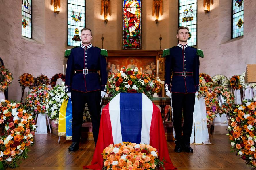 Norway's Princess Astrid's funeral, in Oslo