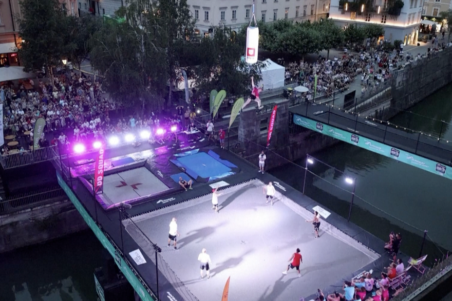 Ljubljana: Najveći trampolin na svijetu