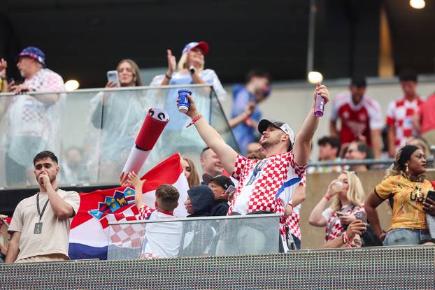 SP 2026 Philadelphia: Atmosfera na tribinama tijekom utakmice Hrvatske i Gane
