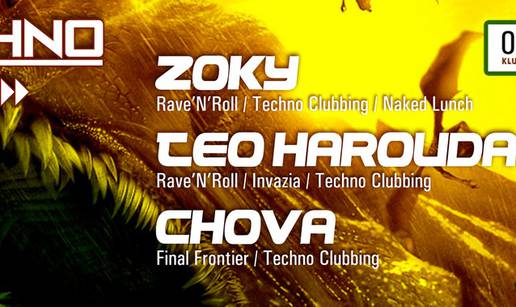 U subotu u Gjuri 2 uživajte u 'Techno Clubbing' programu