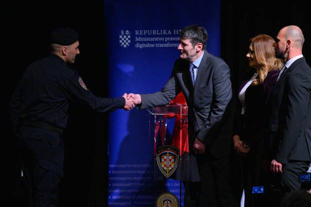 Zagreb: Svečana prisega vježbenika za službenike pravosudne policije