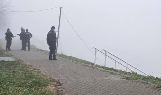 MJESTO UŽASA Ovdje se čamac prevrnuo u Slavonskom Brodu. Najmanje dva migranta mrtva