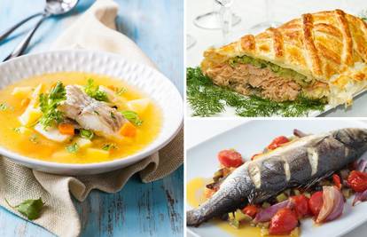 Recepti za jela s ribom: Juha od pastrve, pečeni brancin i odlična pita od lisnatog tijesta i lososa