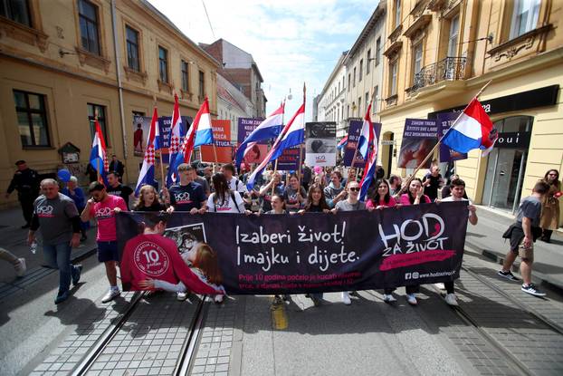 U Zagrebu održan Hod za život