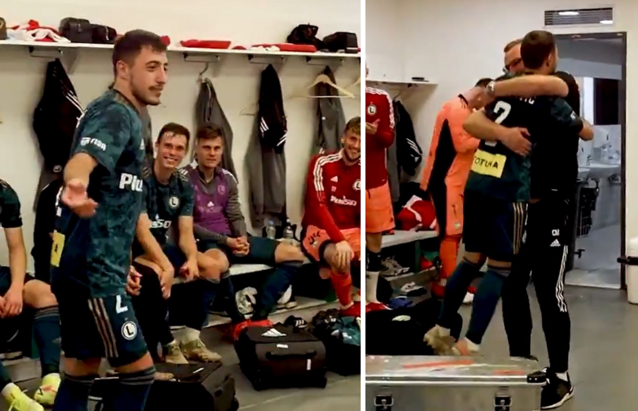VIDEO Trener zagrlio Juranovića i dignuo ga u zrak na oproštaju