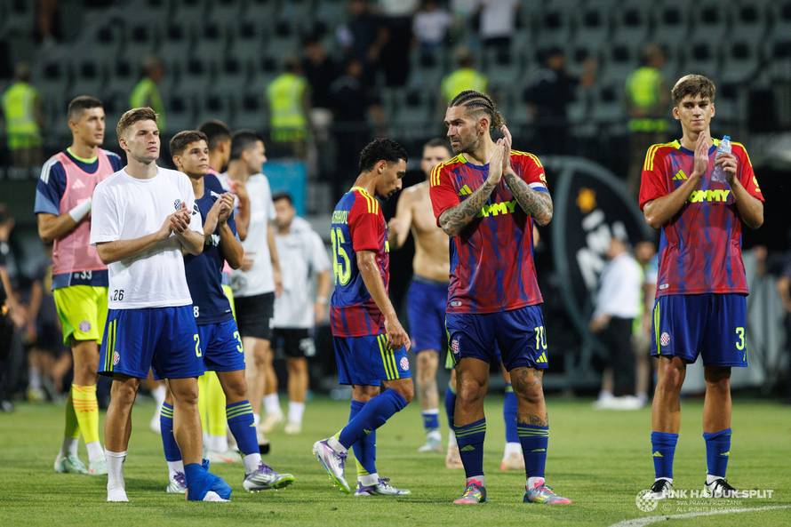 Zira - Hajduk 1-1: Sjajna akcija Kalika i Hrgovića spasila 'bile', u Splitu će morati igrati bolje