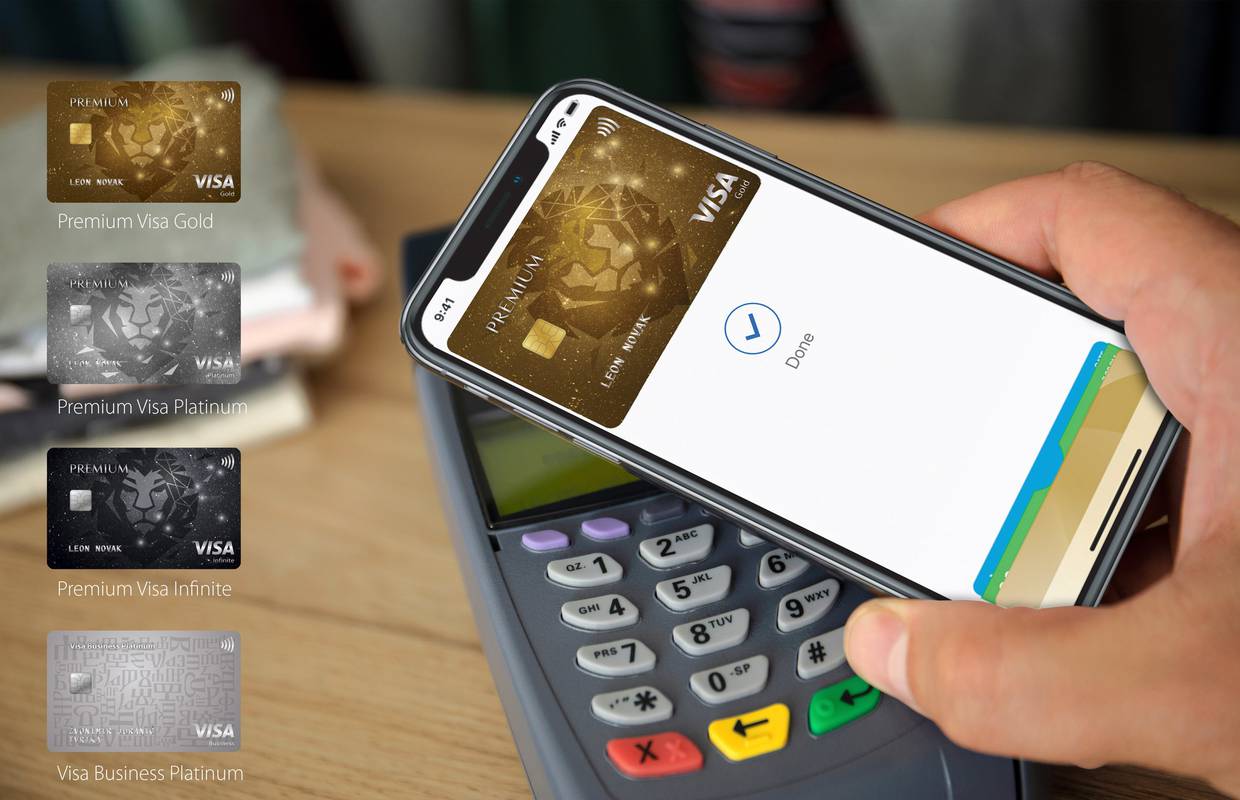 Od danas možete povezati Visa Premium kartice i  Apple Pay