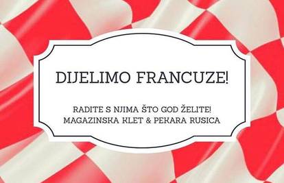 Evo što poručuje restoran uoči finala SP-a: Dijelimo Francuze!