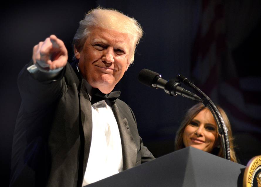 President Trump and First Lady Melania Trump attend Ford's Theatre Gala in Washington