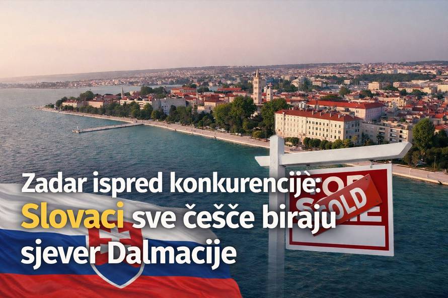 Zadar ispred konkurencije: Zašto Slovaci sve češće gledaju prema sjeveru Dalmacije?