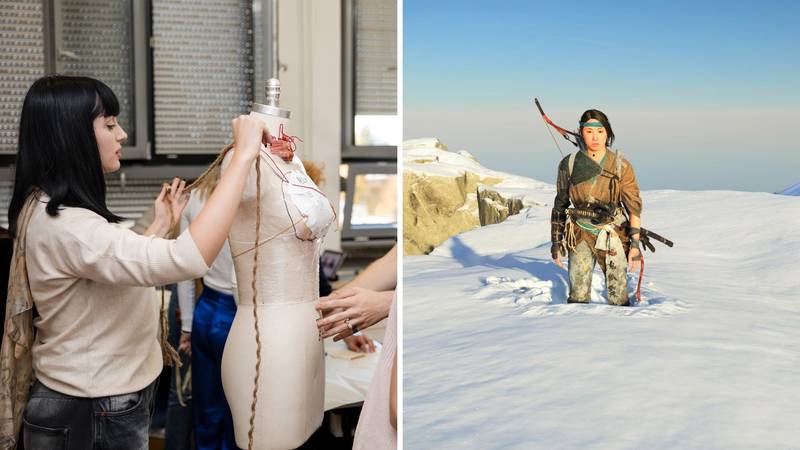 Nach Freya und Aloy kreieren Schüler der Zagreber TTF auch ein Atsu-Kostüm aus dem Erfolgsspiel Ghost Of Yotei. 2 dizajn bez naslova 4