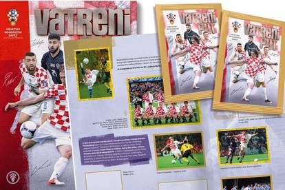 Uz album i sličice 'Vatreni put' lakše je iščekivati utakmice Eura