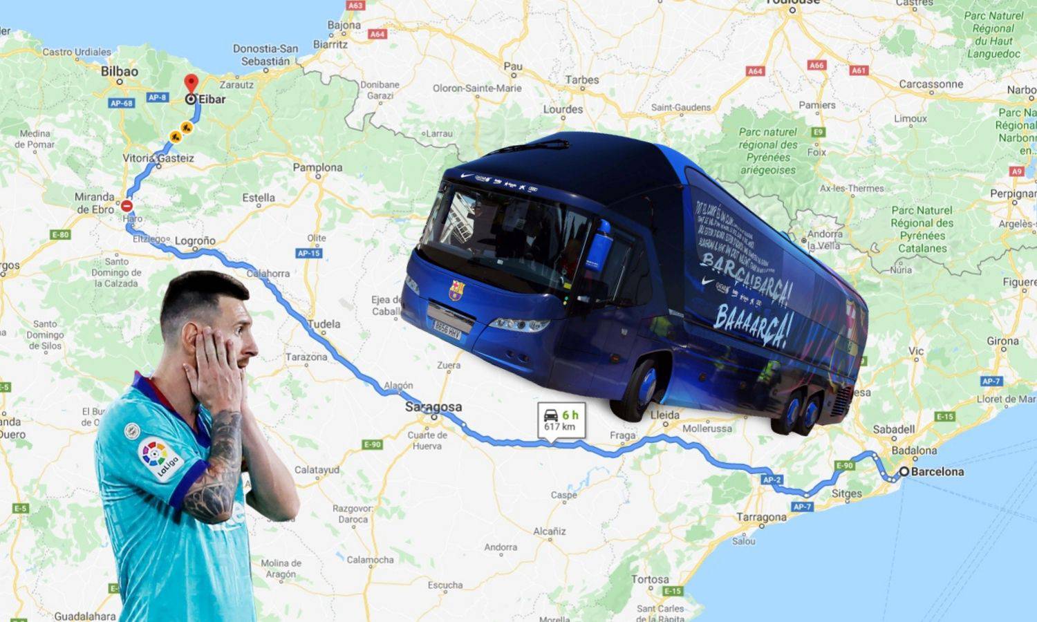 Put pod noge: Barcelona nakon devet godina u goste - busom?