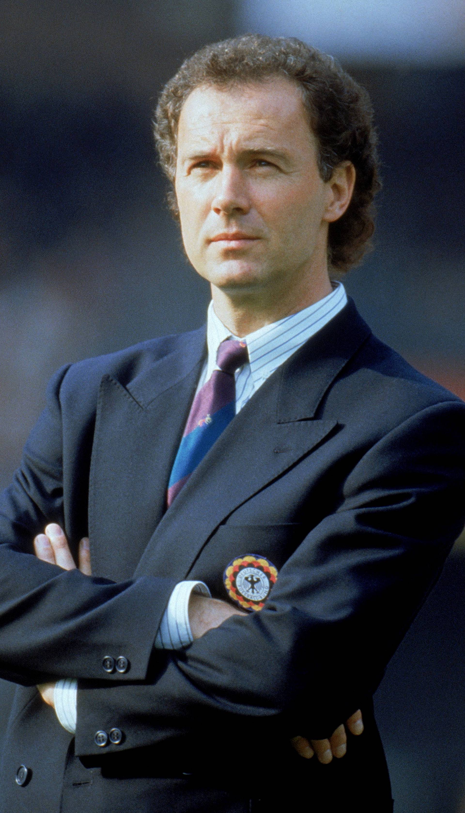 FILE PHOTO: Franz Beckenbauer - West Germany Manager