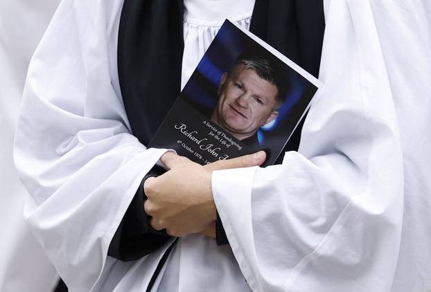 Funeral of former boxer Ricky Hatton