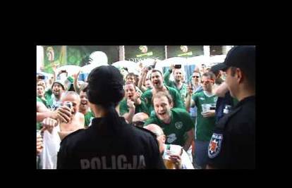 Osvojili sve u Poznanju: Irski navijači pjevali pjesmu policiji