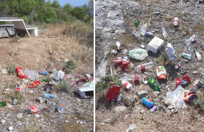 Iz Turističke zajednice Zlarin reagirali na smeće po prirodi: 'Niste cool, sramota je...'