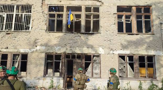 Ukraine forces claim to liberate first village amid counter-offensive