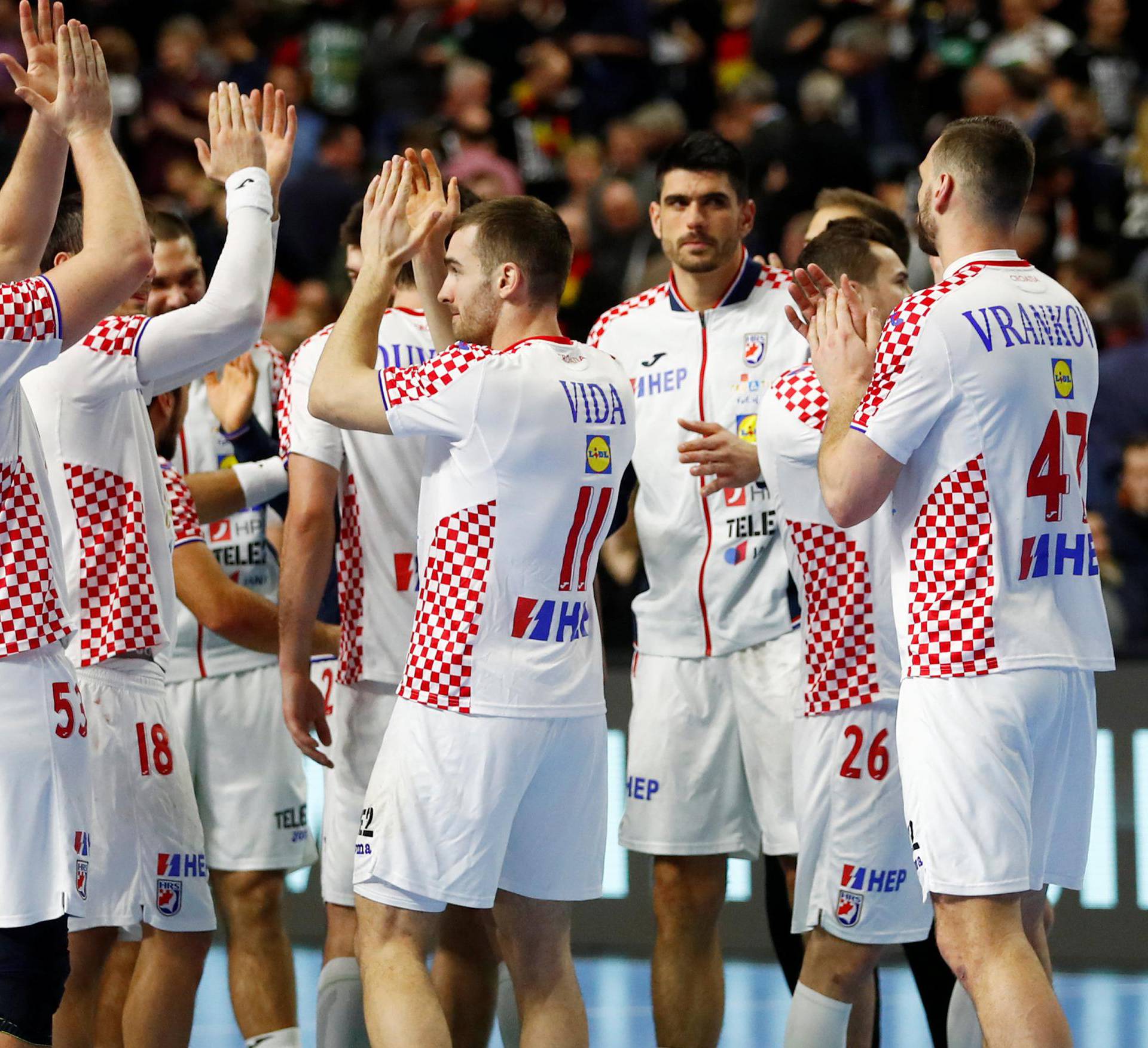 IHF Handball World Championship - Germany & Denmark 2019 - Main Round Group 1 - France v Croatia