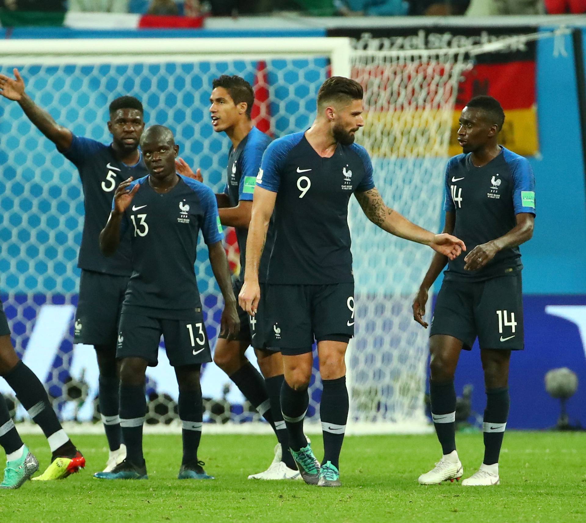 World Cup - Semi Final - France v Belgium