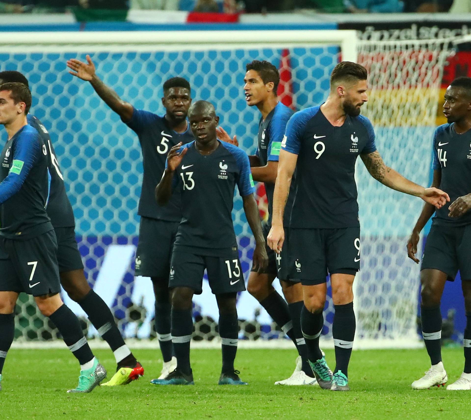 World Cup - Semi Final - France v Belgium