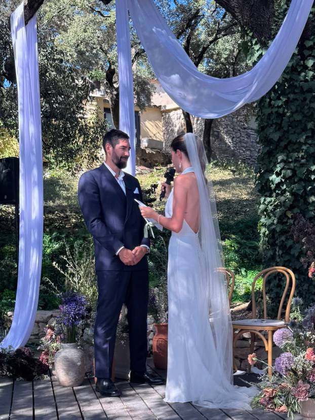 FOTO Nikola Karabatić objavio kadrove raskošnog vjenčanja