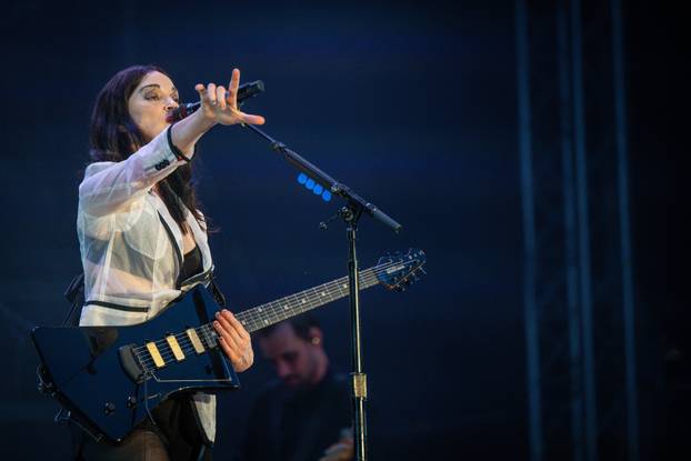 Zagreb: Grupa St. Vincent nastupila je na zadnjem danu 17. INMusic festivala