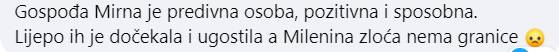 Gledatelji ljuti zbog Mileninog ponašanja u 'Večeri za 5': Ma ona namjerno pljuje po Mirni!