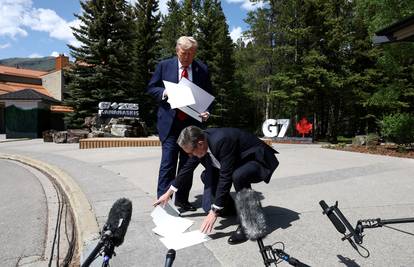 Zašto je Trump odjurio sa G7 samita? FT tvrdi da su razlozi Macron i Volodimir Zelenski!
