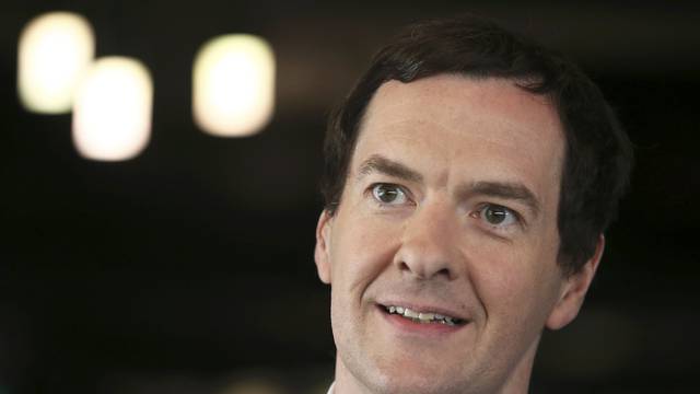  Britain's Chancellor of the Exchequer, George Osborne, speaks at The Times CEO summit in London