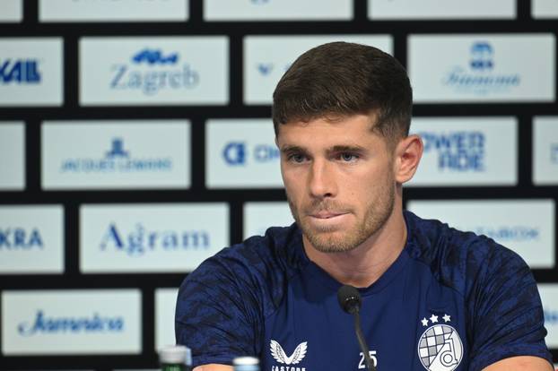 Zagreb: Konferencija za medije GNK Dinamo uoci prve utakmice 3. kola kvalifikacija UEFA Lige prvaka