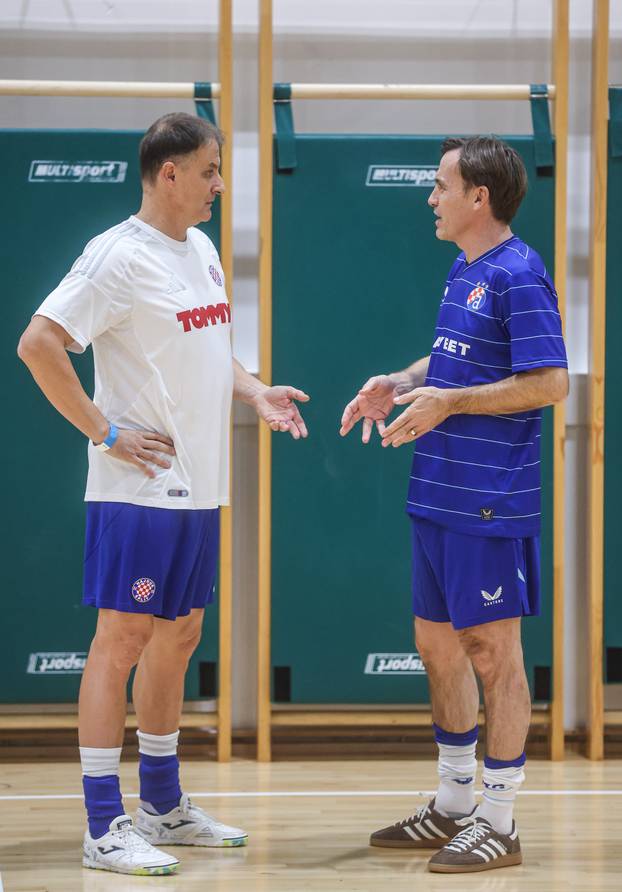 Zagreb: Veterani Dinama i Hajduka odigrali humanitarnu utakmicu