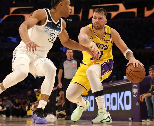 NBA: Minnesota Timberwolves at Los Angeles Lakers